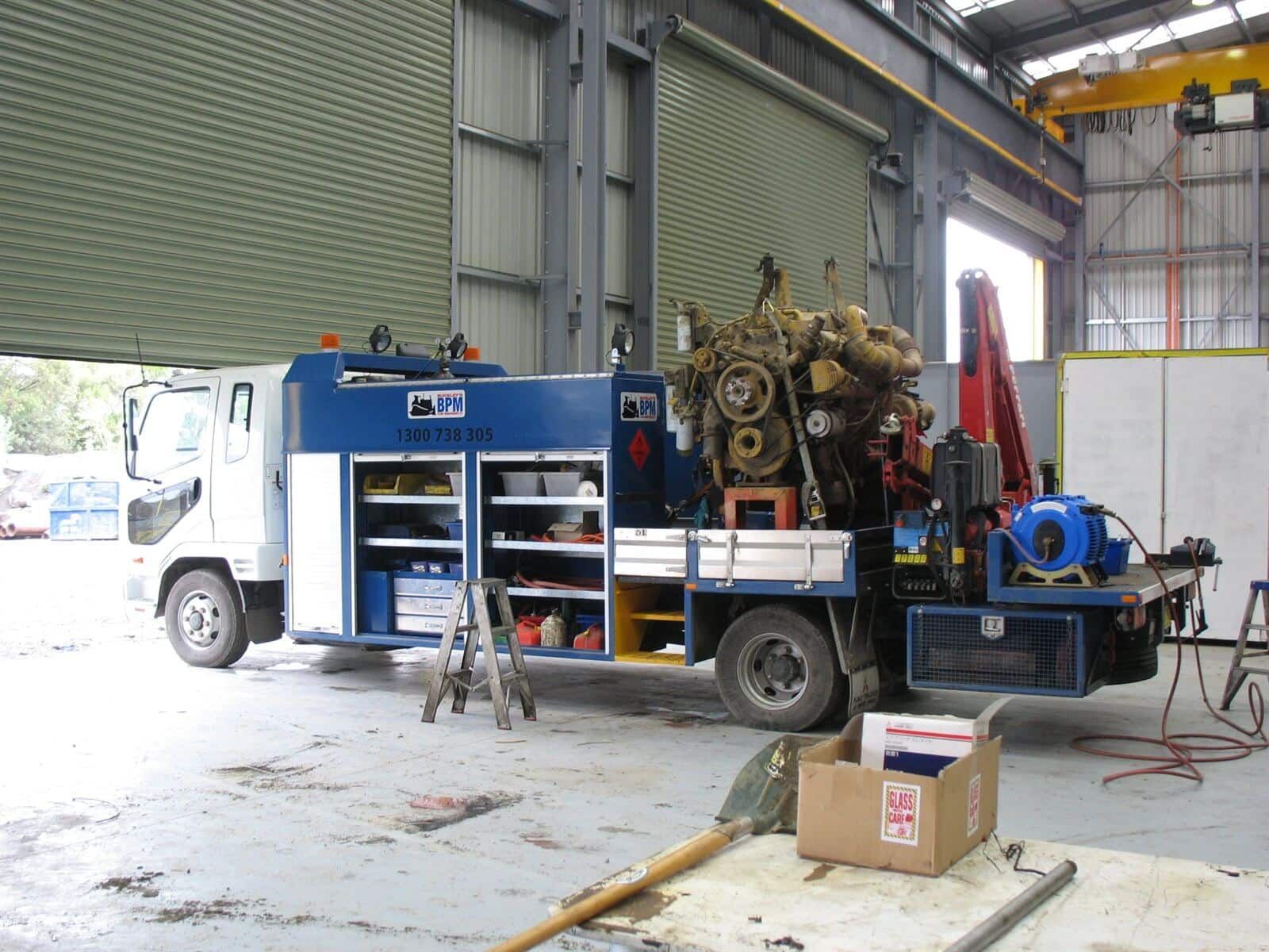 Service Repair Truck — Plant Maintenance in Unanderra, NSW