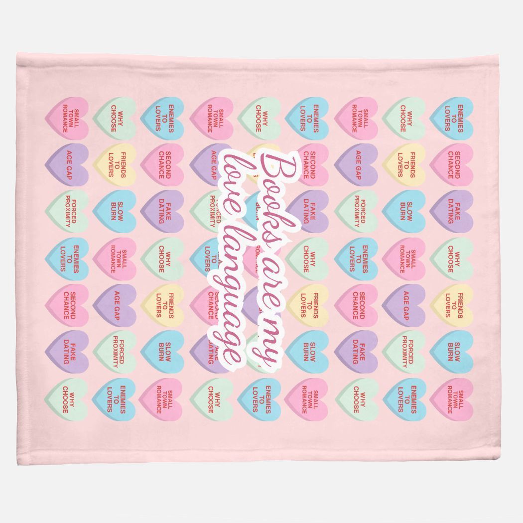 Books are my Love Language Blanket