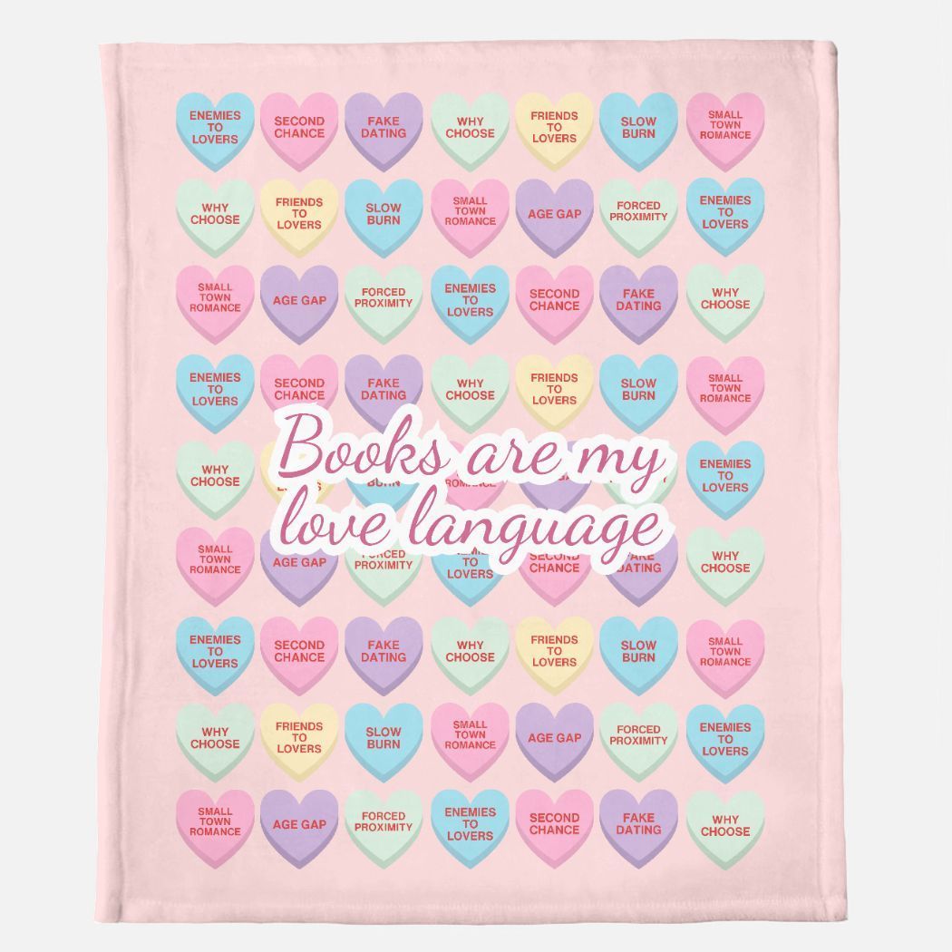 Books are my Love Language Blanket