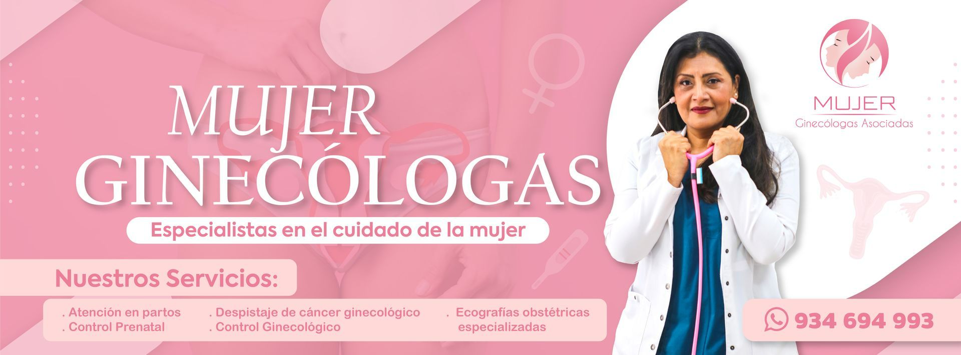 Mujer Ginecólogas Asociadas, chequeo ginecológico.