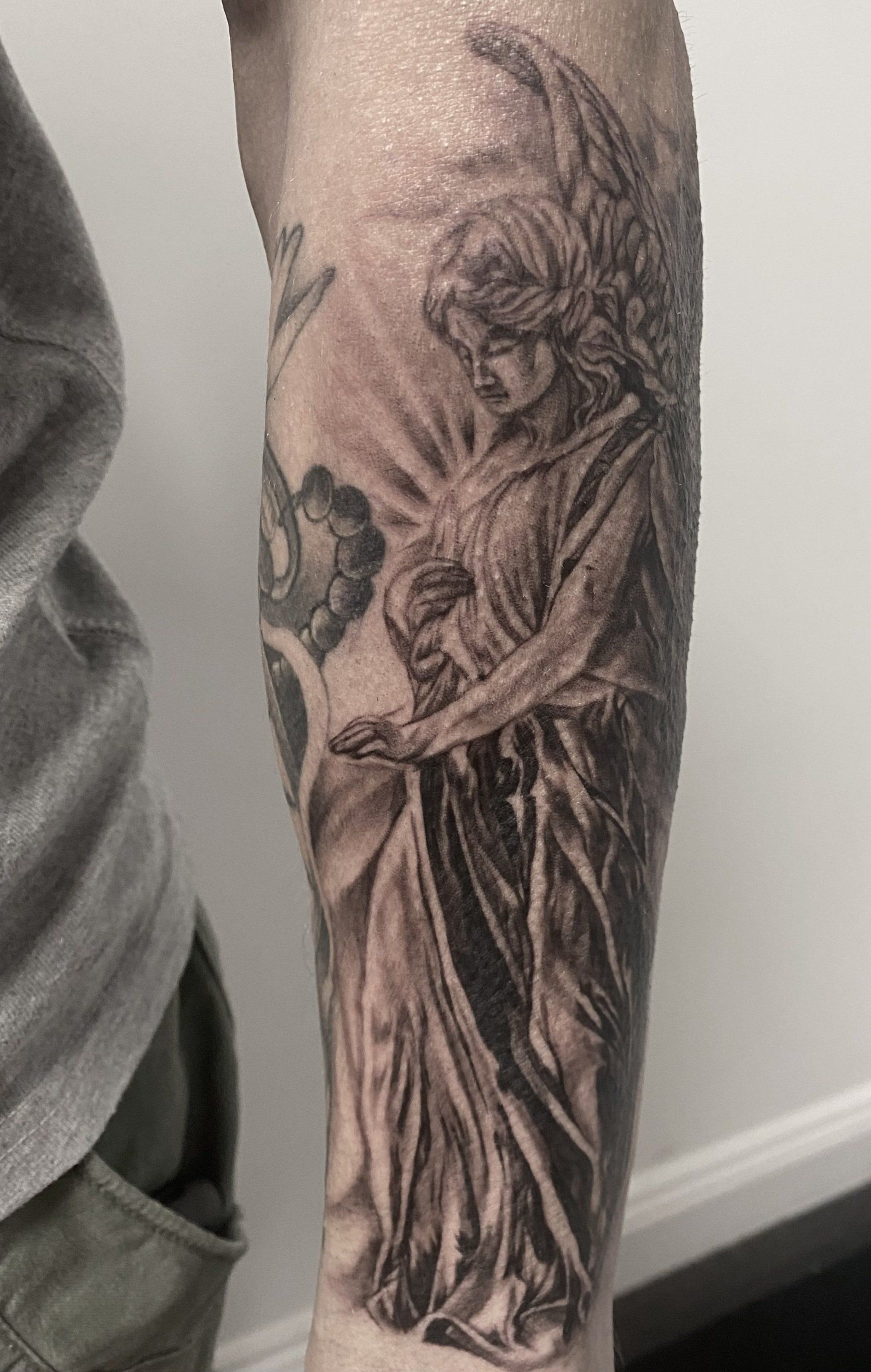 Angel tattoo