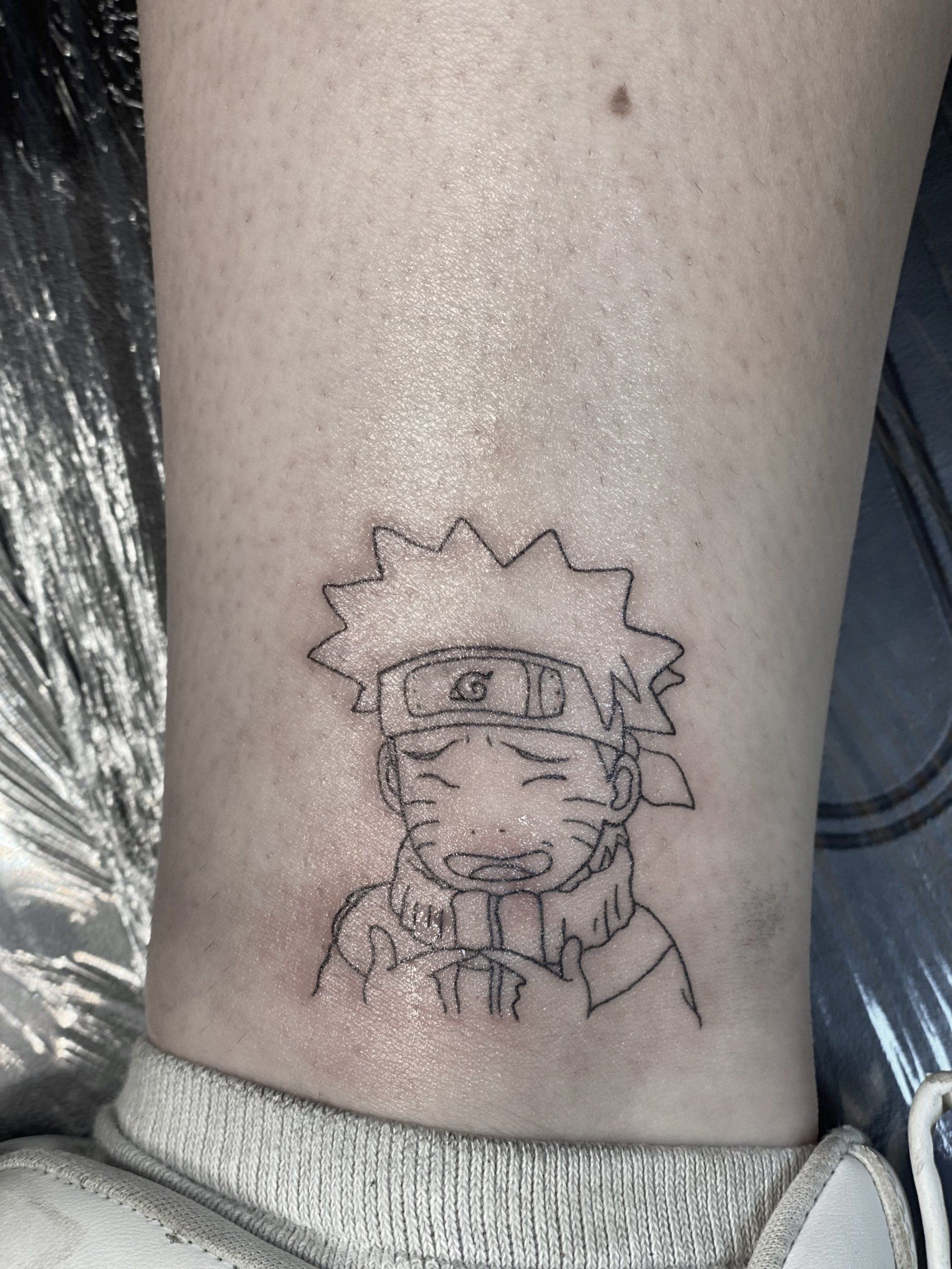Naruto anime tattoo