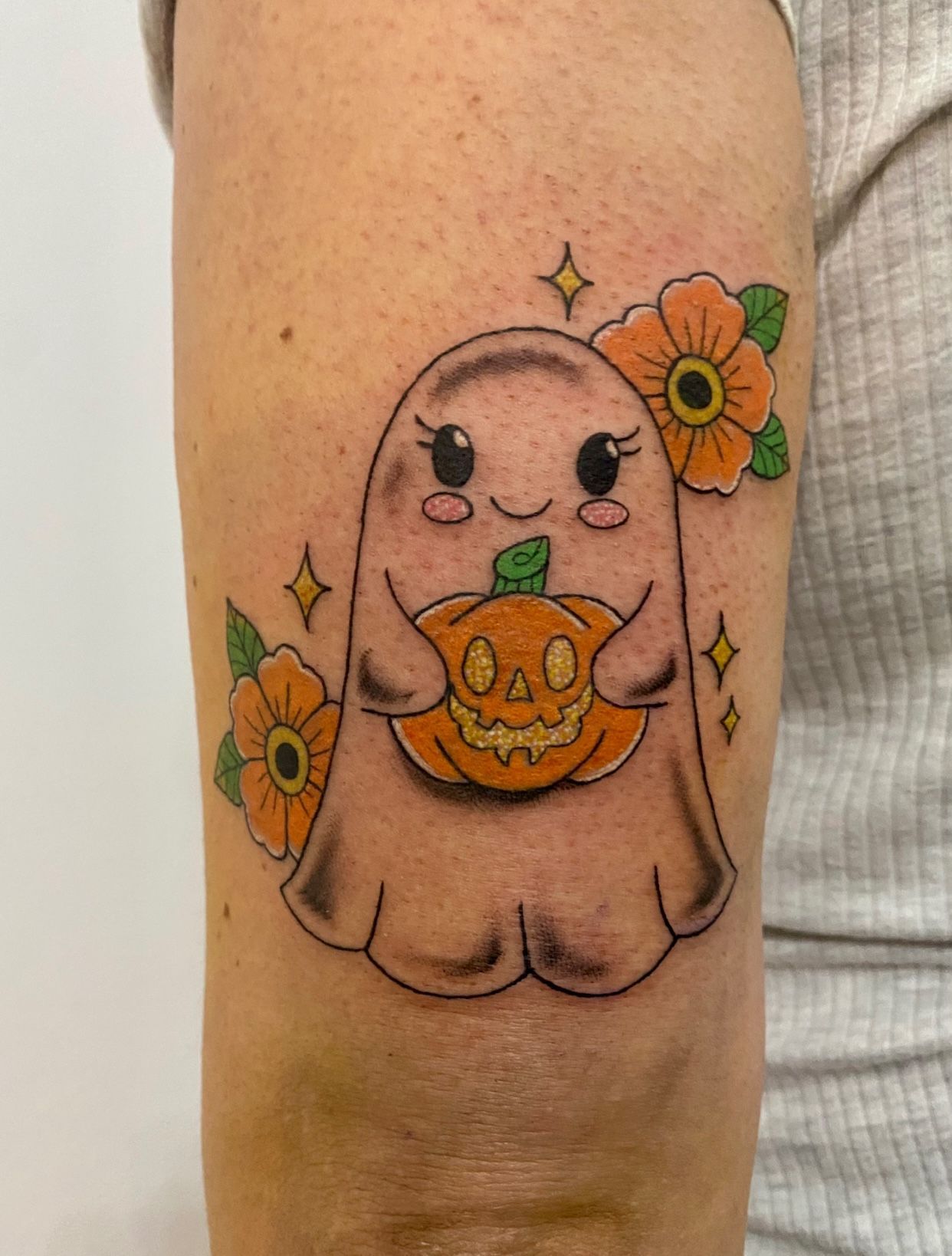 Ghost custom tattoo