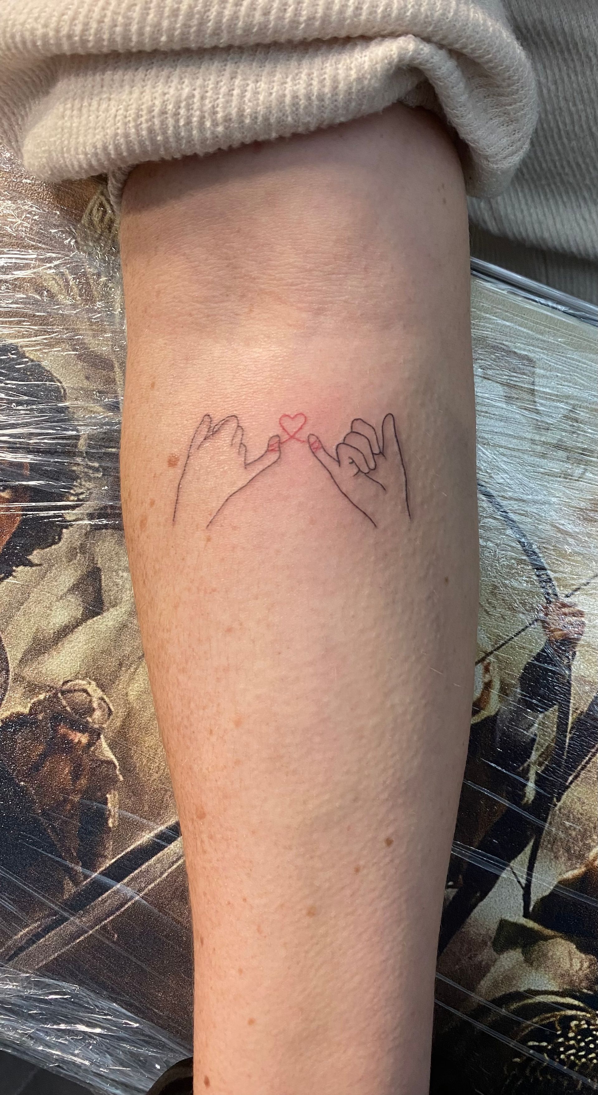 Small linework tattoo