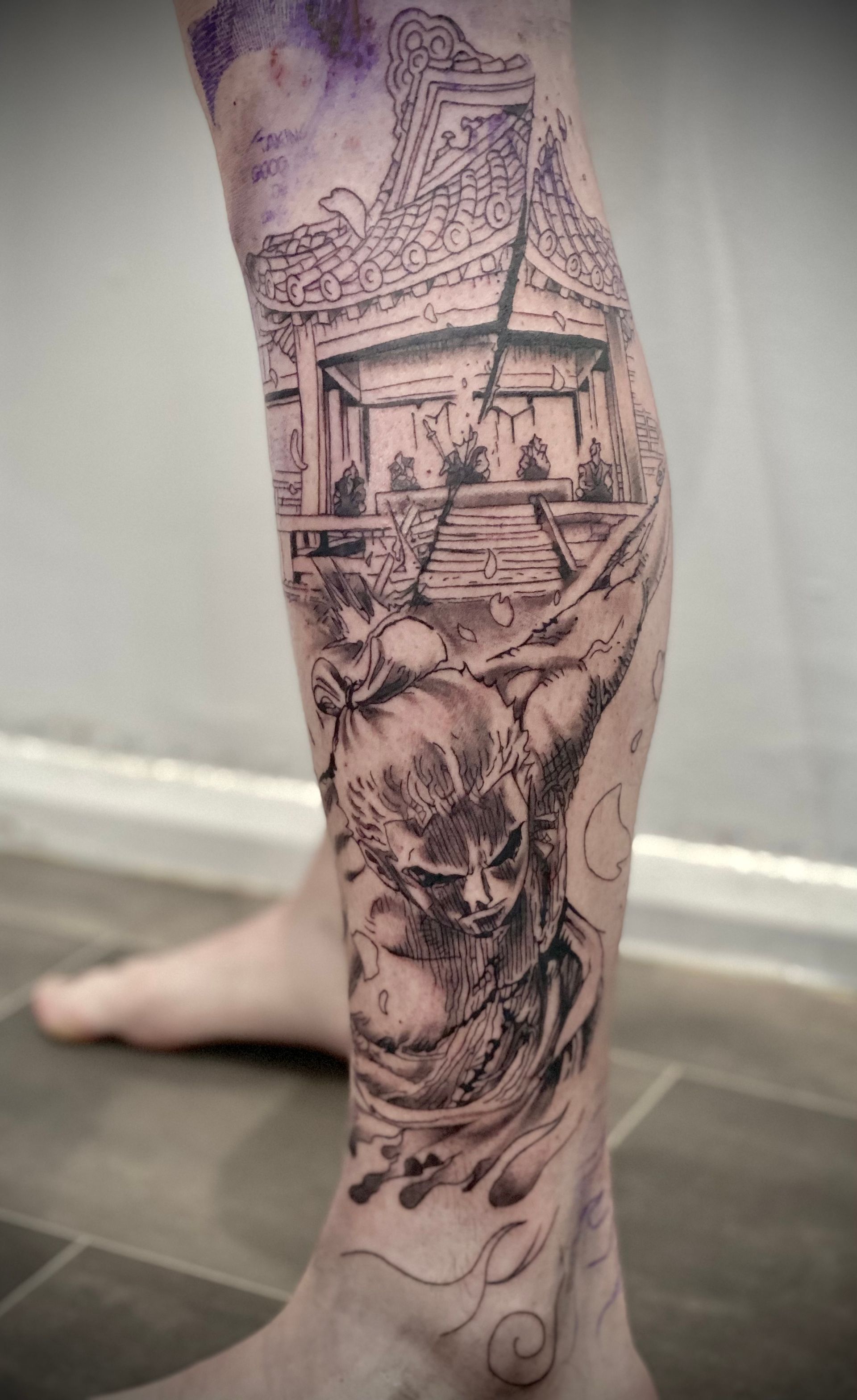Anime tattoo Essex