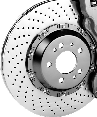 Upclose of vehicle brakes | Cornwall Tire Service