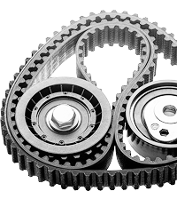 Up close of timing belt | Cornwall Tire Service