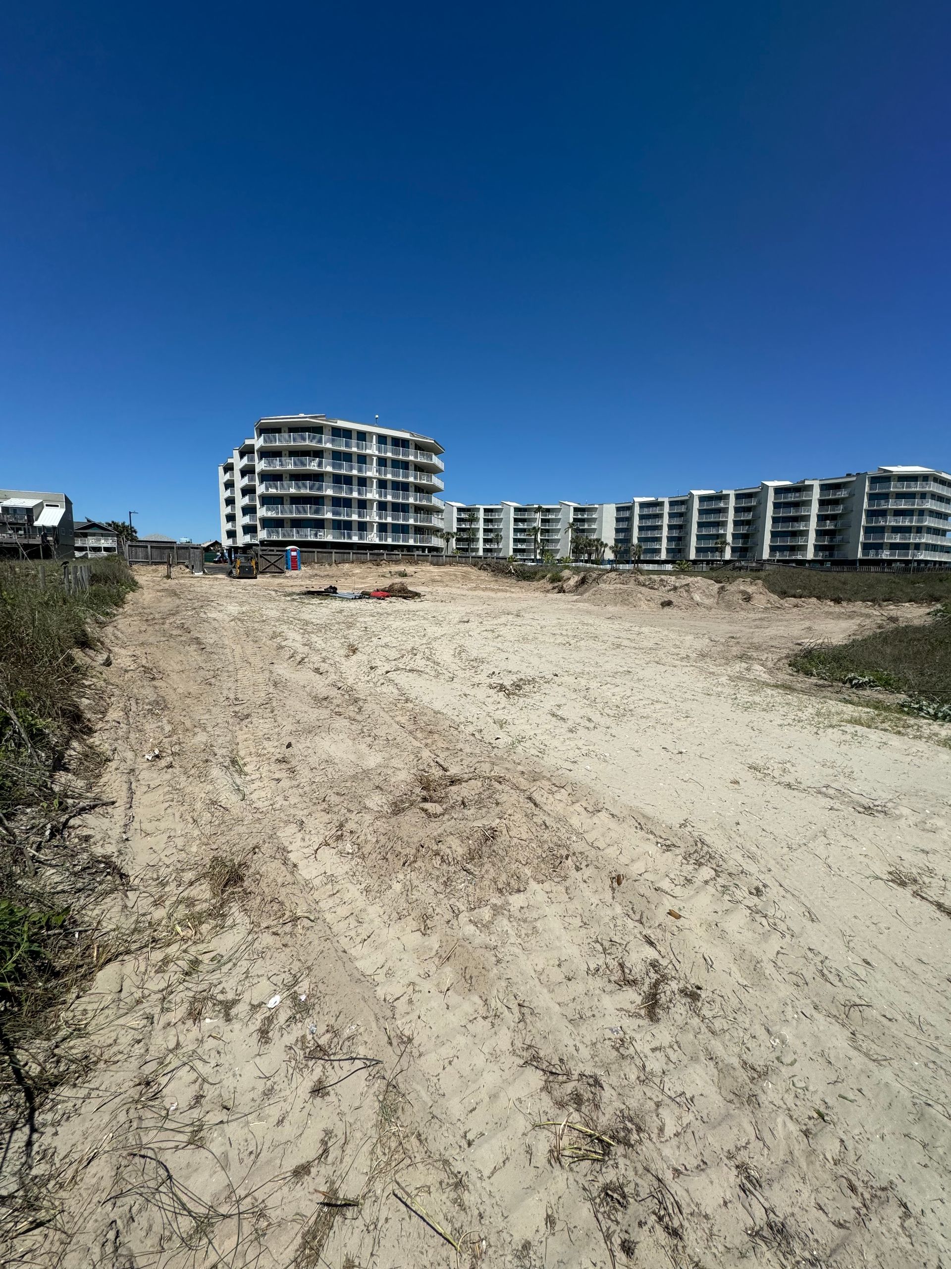 Luxury beach home construction in Port Aransas, Texas