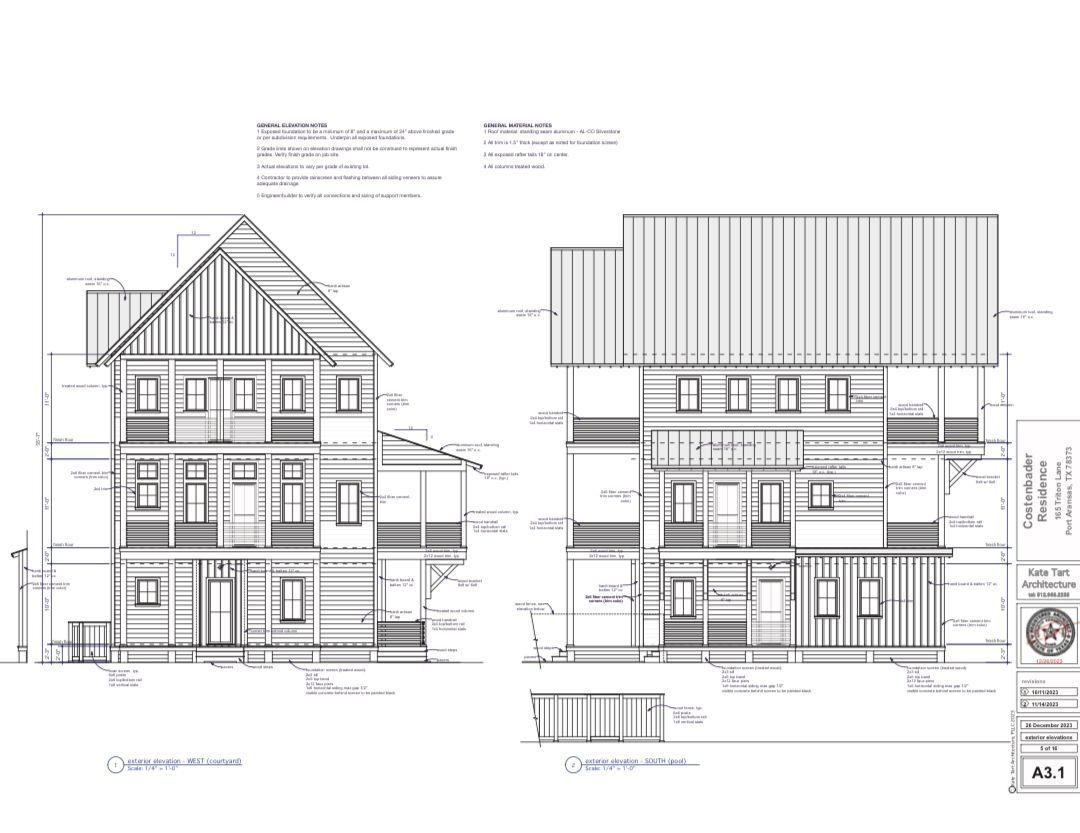 Port Aransas custom home builder