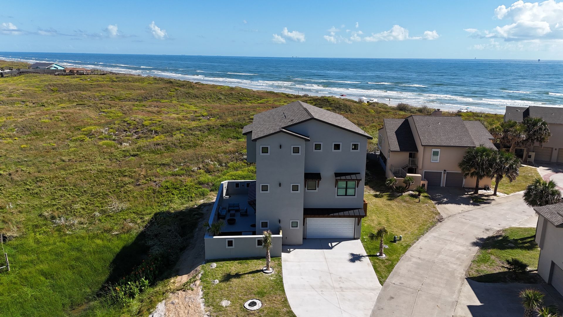 Port Aransas elevated home construction