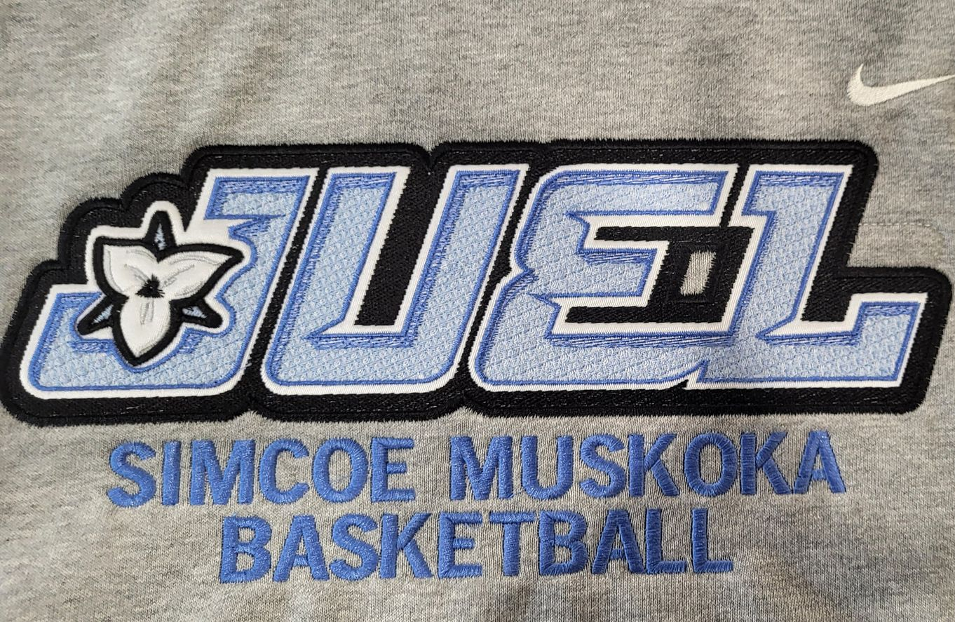 Gray sweatshirt with 