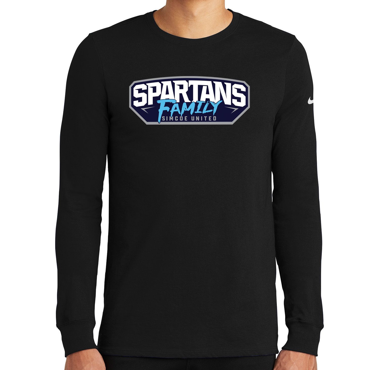 Nike Unisex Dri-Fit Long Sleeve T-Shirt SPARTANS