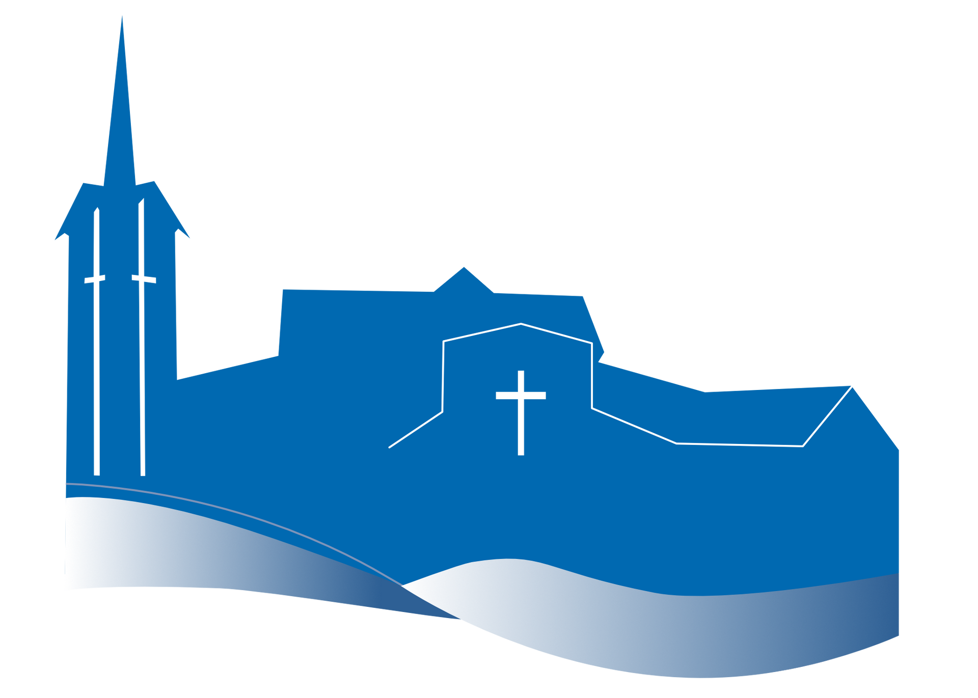 A man and a woman standing in front of a building with the number 252 on it