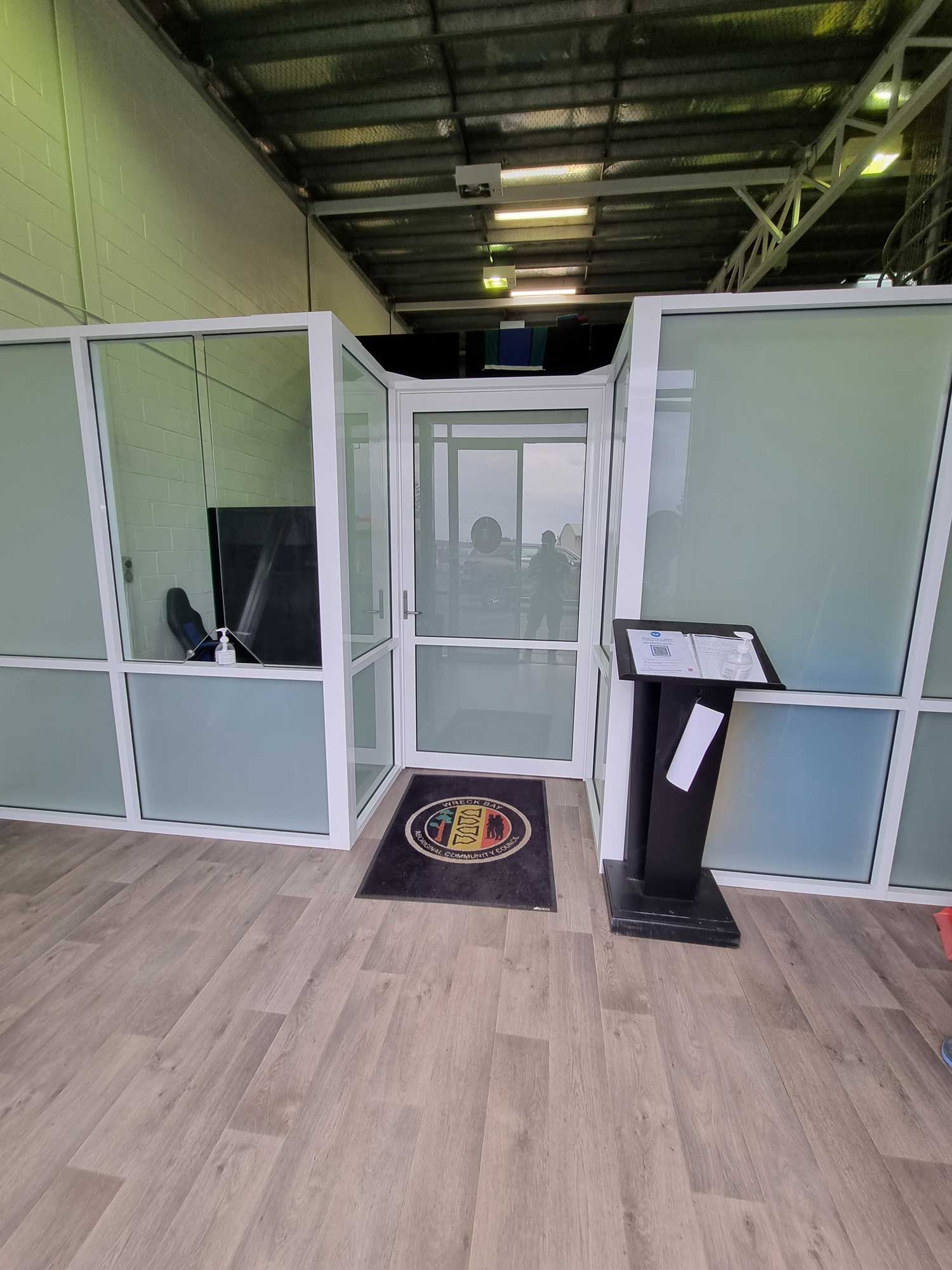 Office Partition — Glass Windows & Doors in Shoalhaven, NSW