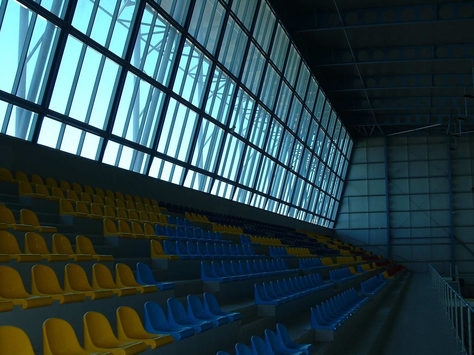 Newly Built Stadium with High Quality Glass Window — Glass Windows & Doors in Shoalhaven, NSW