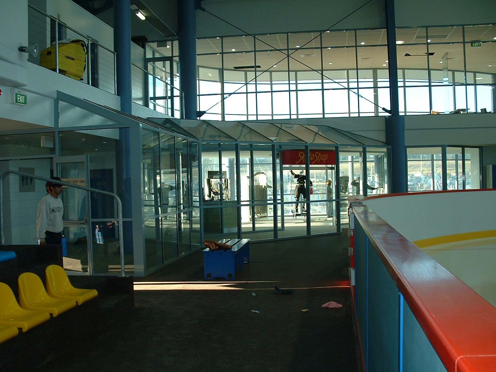 Inside Stadium Under Construction — Glass Windows & Doors in Shoalhaven, NSW