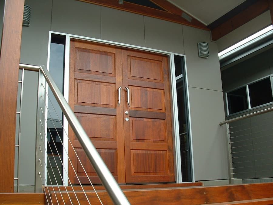 Wooden Double Door - Previous Projects in South Nowra, NSW