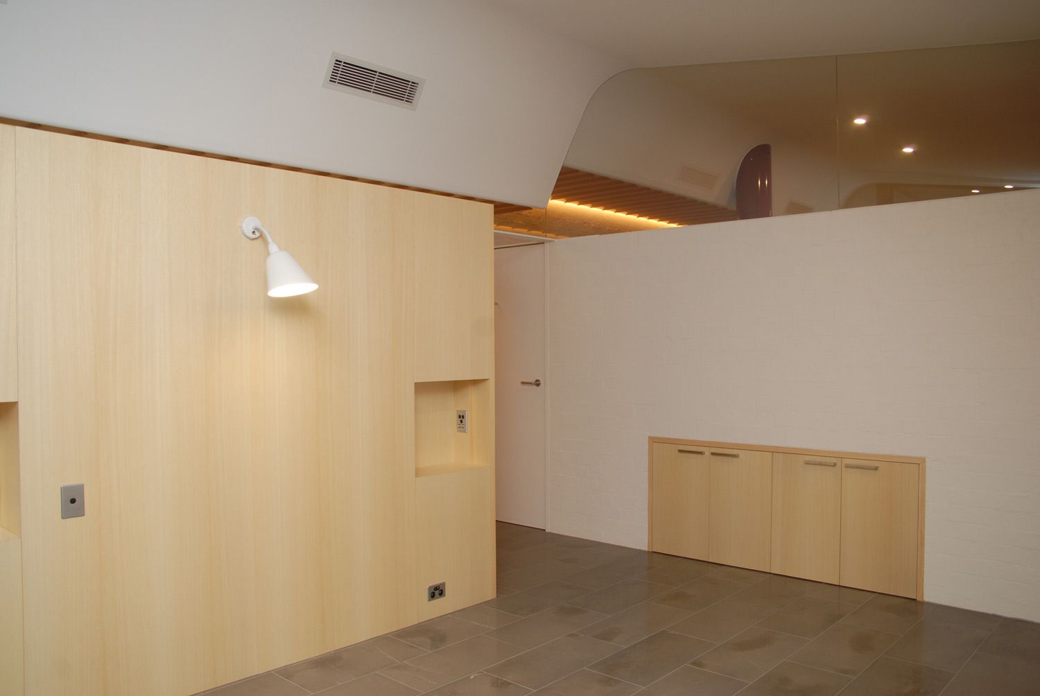 Yellow and Beige Dressing Room — Glass Windows & Doors in Shoalhaven, NSW