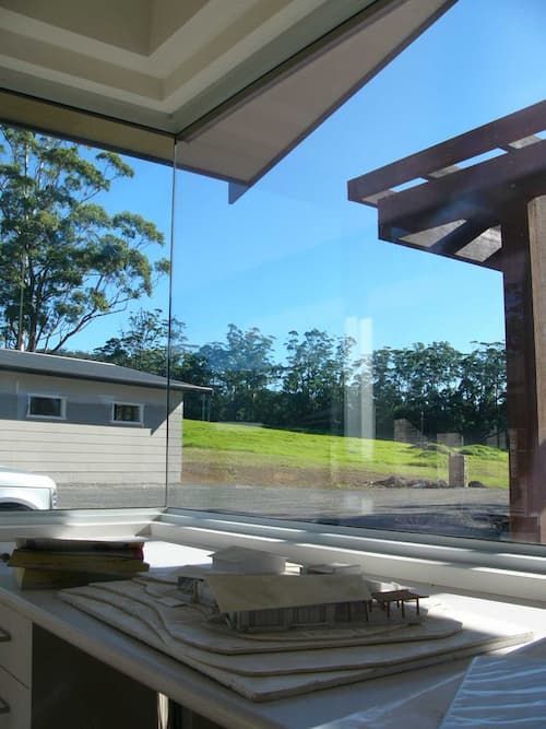 Clear Frameless Window Glass  — Previous Projects in South Nowra, NSW