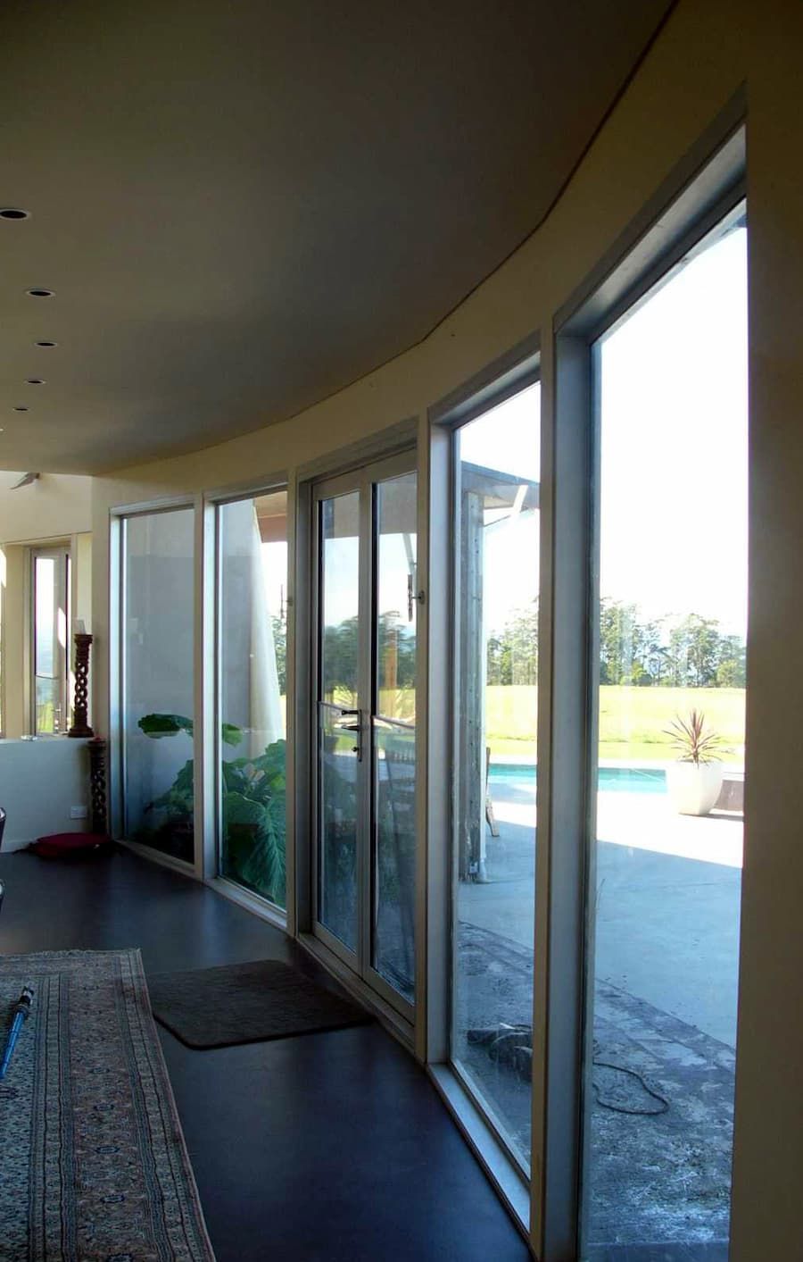 Curved Windows - Previous Projects in South Nowra, NSW