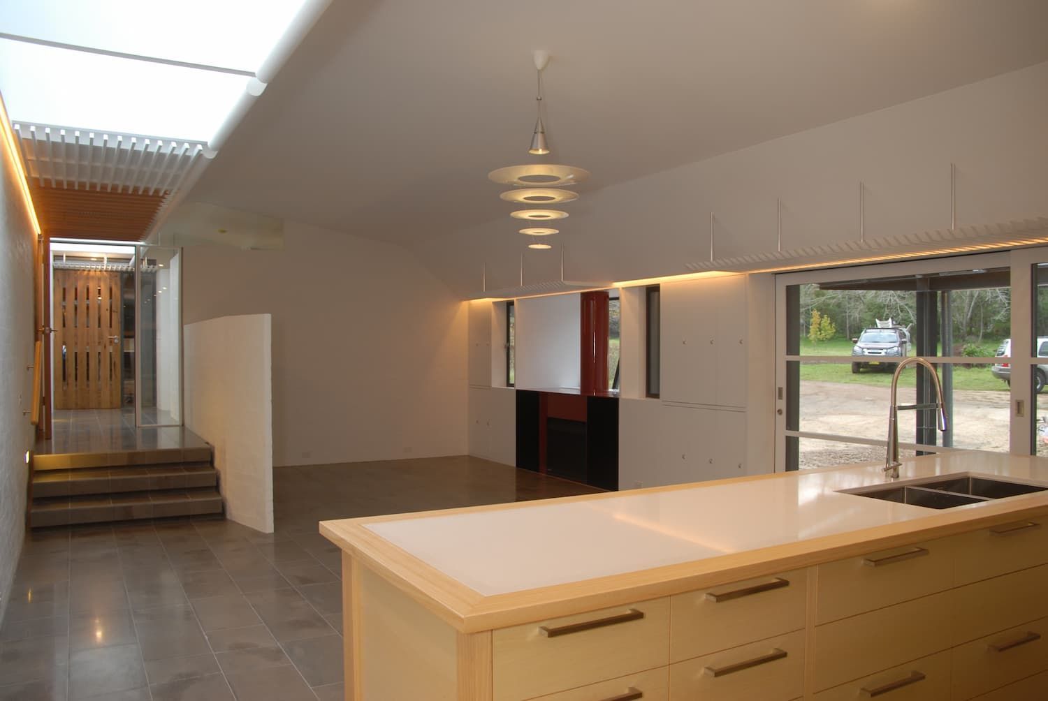 Spacious Kitchen With Chandelier - Previous Projects in South Nowra, NSW