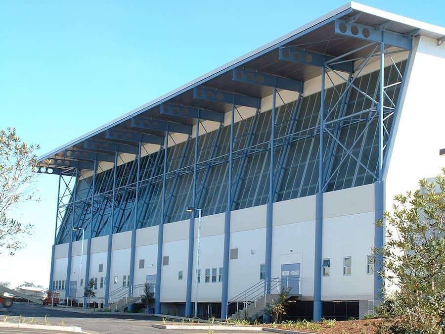 Close-up Side View Of Stadium — Previous Projects in South Nowra, NSW