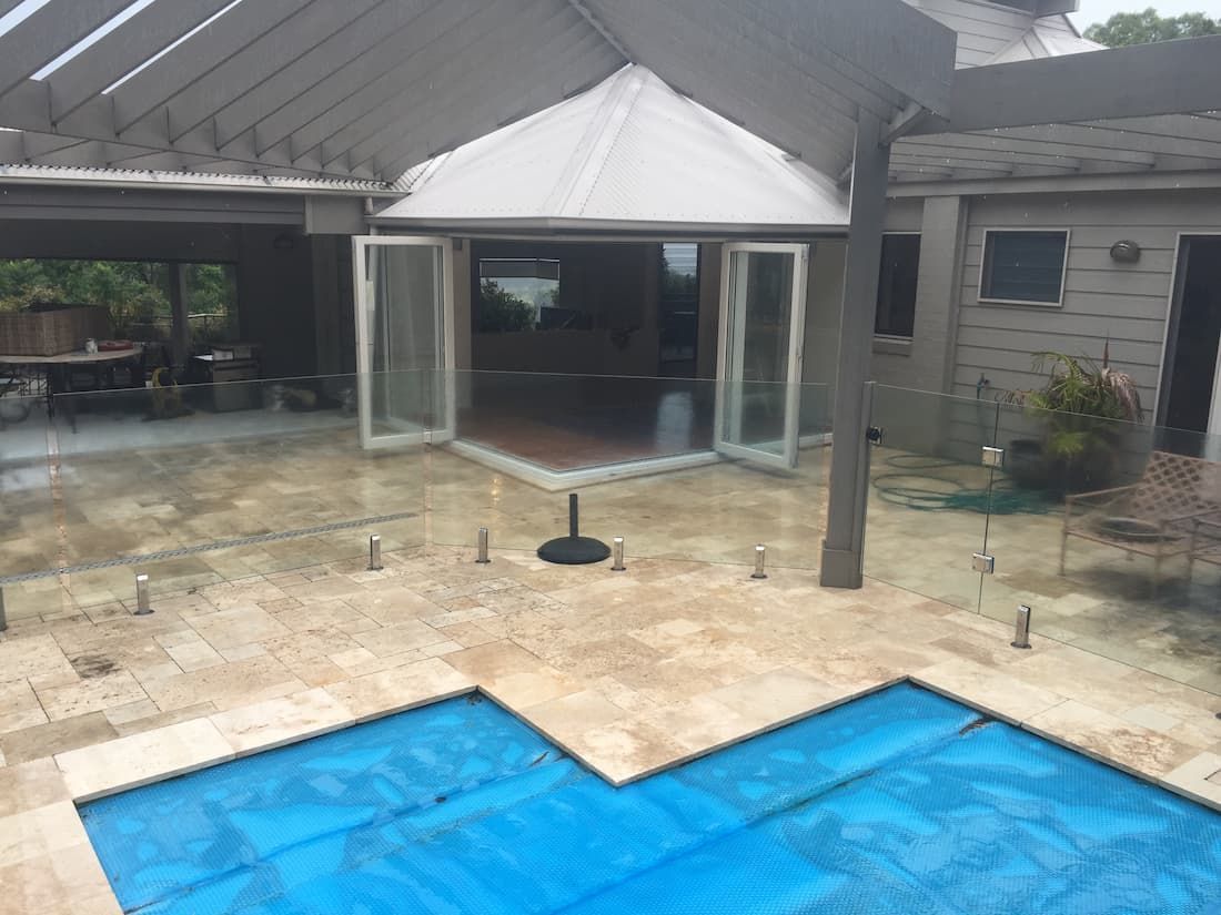 Pool With Frameless Glass Fence - Previous Projects in South Nowra, NSW