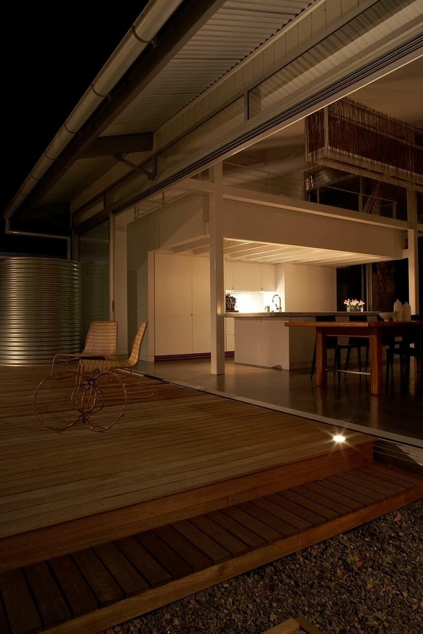 A House That Is Lit Up At Night - Previous Projects in South Nowra, NSW