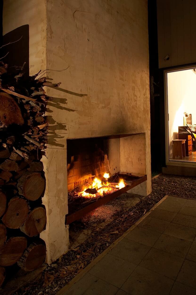 Fireplace With Logs On The Side - Previous Projects in South Nowra, NSW