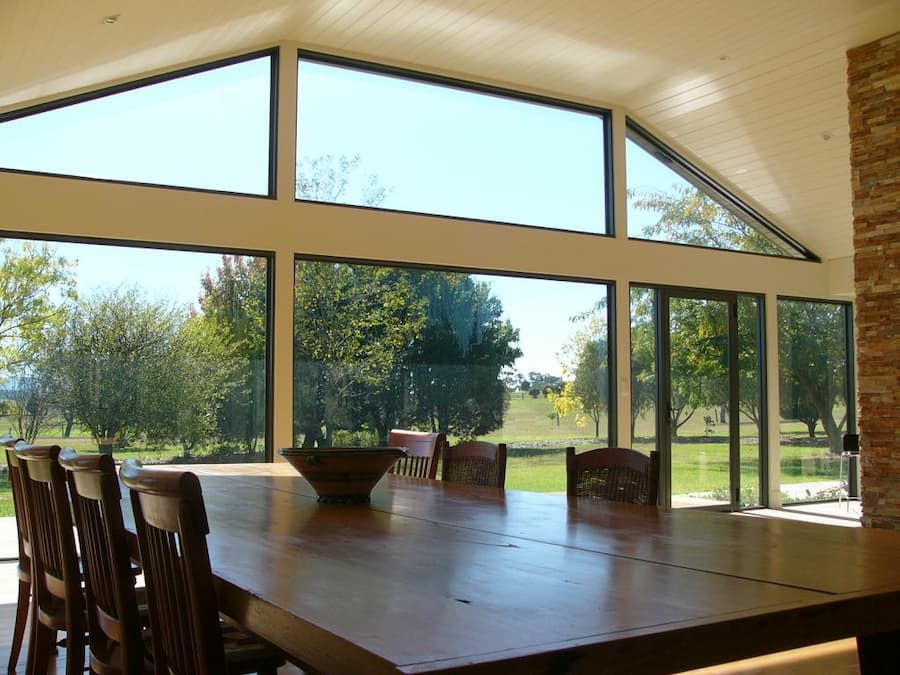 Long Wooden Table And Chair - Previous Projects in South Nowra, NSW