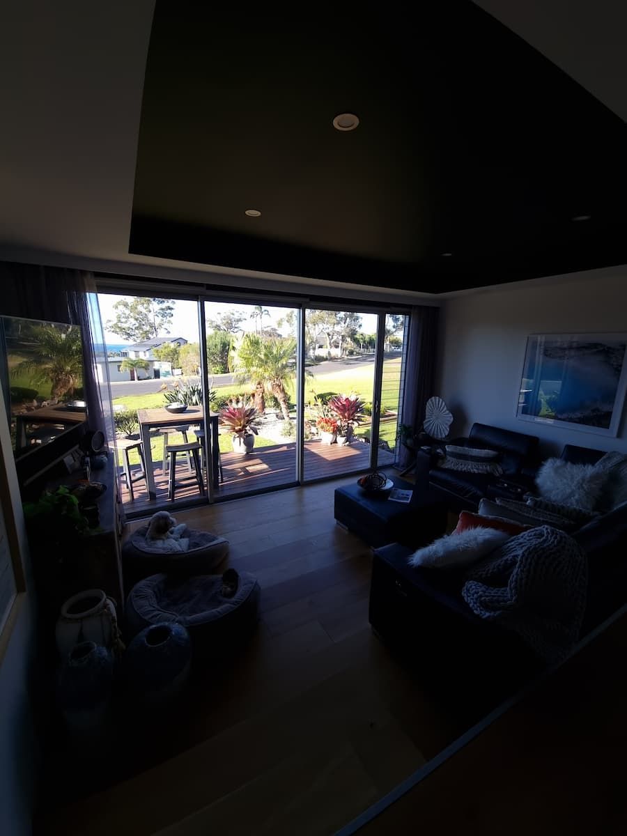 Living Room With Open Sliding Door - Previous Projects in South Nowra, NSW