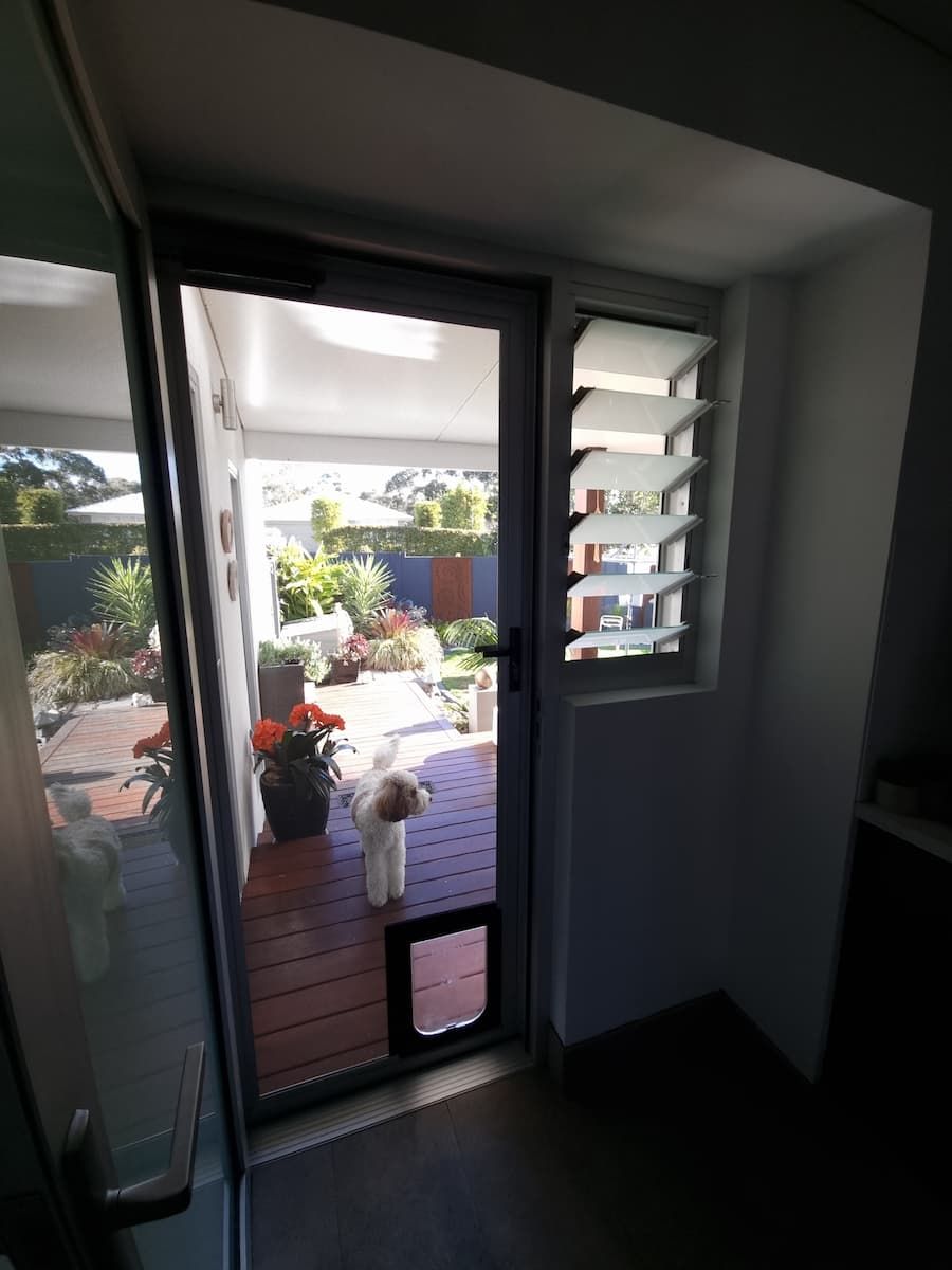 Door With Retractable Screen - Previous Projects in South Nowra, NSW