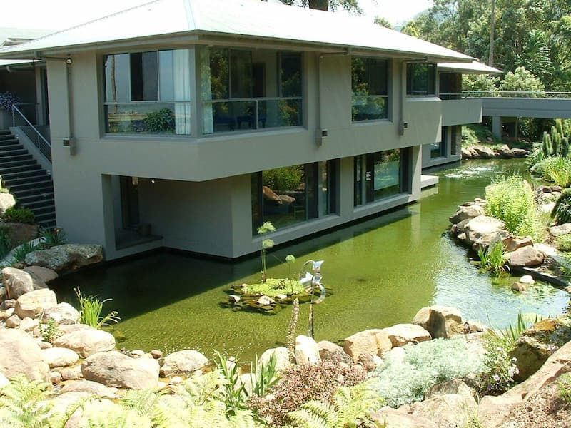 A House With A pond In Front Of It - Previous Projects in South Nowra, NSW