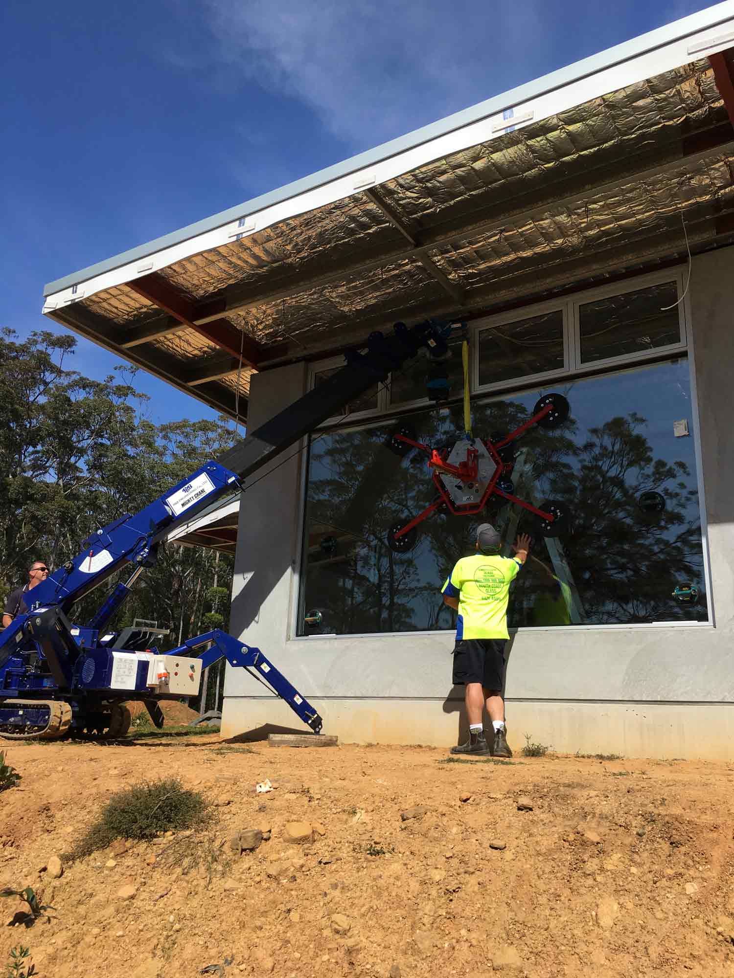 After Installation of a Glass Wall — Glass Windows & Doors in Shoalhaven, NSW