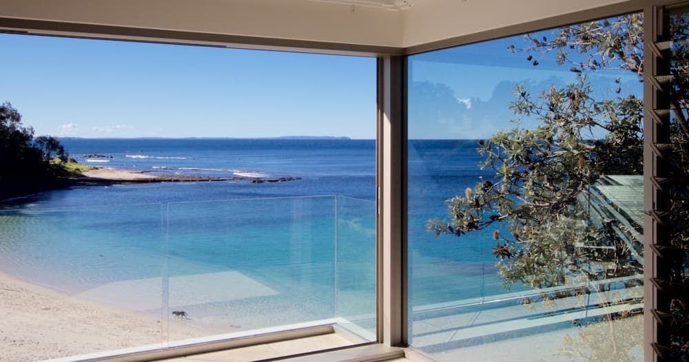 A View Of The Ocean From Inside A House - Previous Projects in South Nowra, NSW