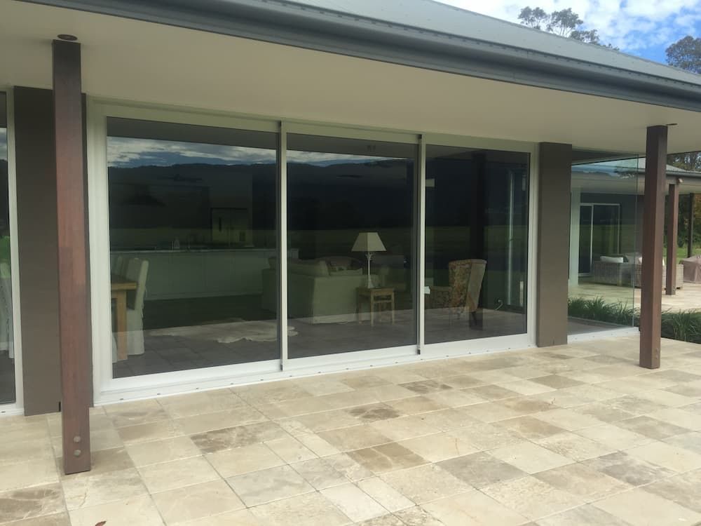 Patio Door Sliding And Stacking — Previous Projects in South Nowra, NSW
