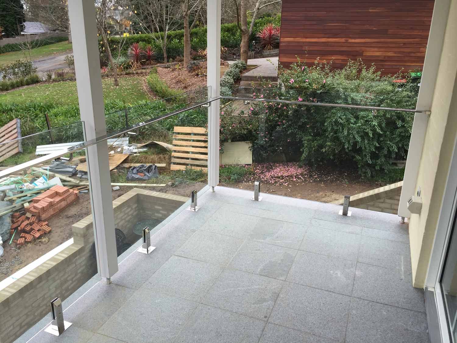 Construction of Glass Balustrades — Glass Windows & Doors in Shoalhaven, NSW