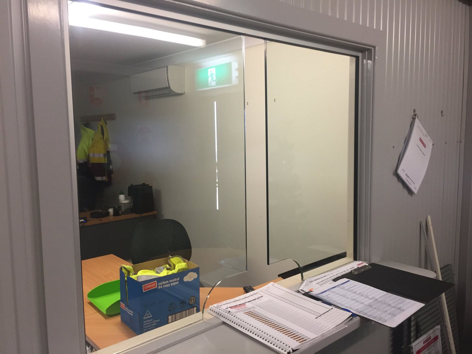 A Glass Partition for Office — Glass Windows & Doors in Shoalhaven, NSW
