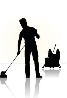 Cleaning companies - Fareham - Extracta Cleaning 1 Ltd - Cleaning man