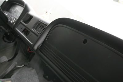 A close up of the dashboard of a car