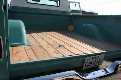 The back of a truck with a texas license plate