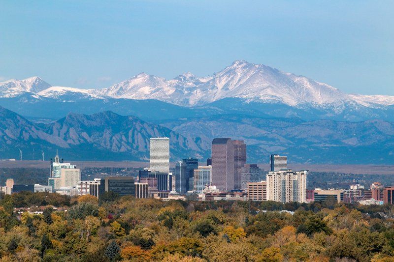 Boulder Colorado Cityscape