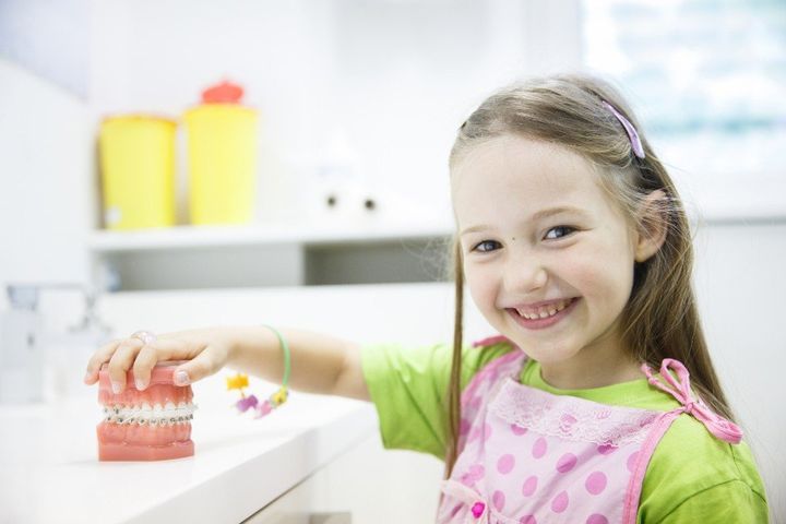 apparecchio odontoiatrico per bambini