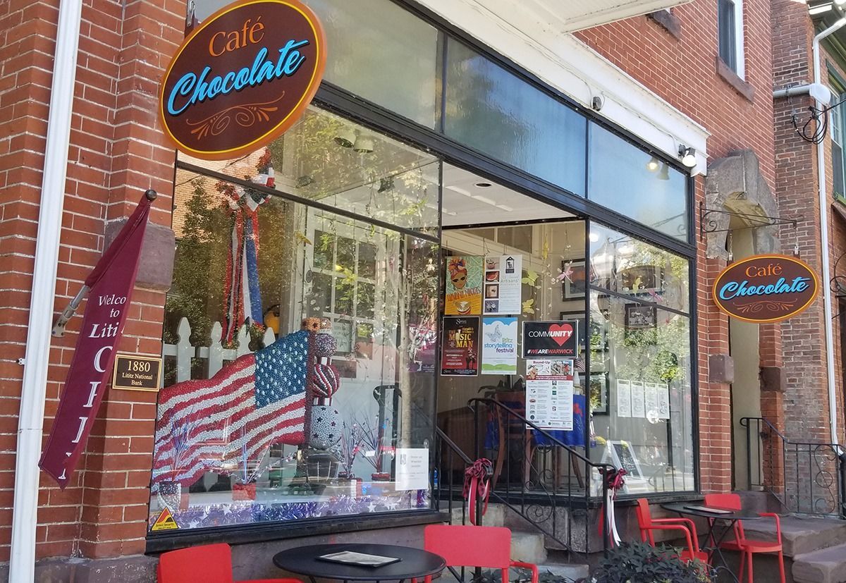chocolate shop in Lititz, PA
