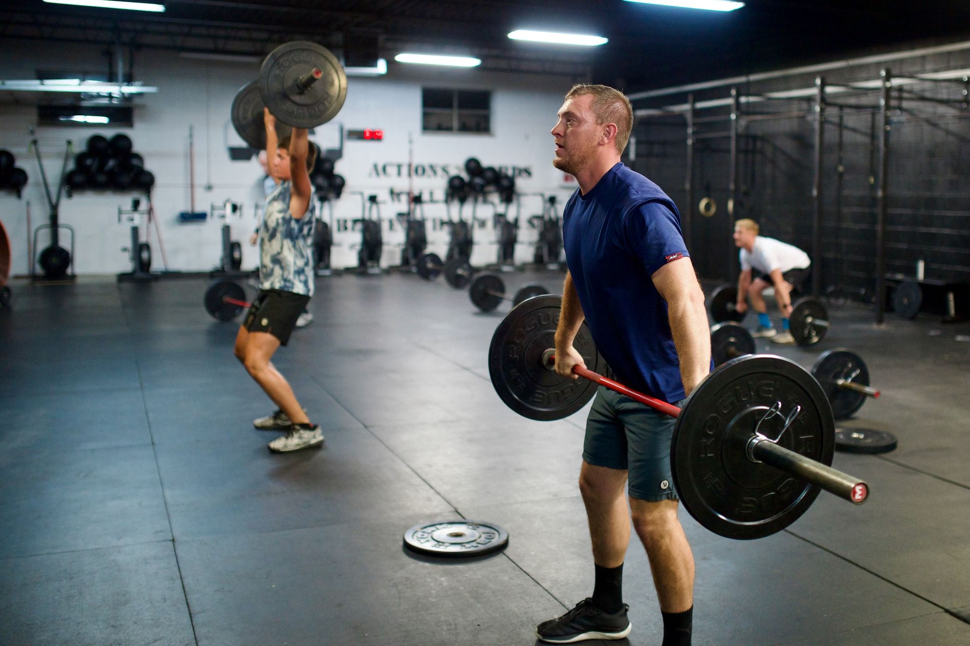 Olympic Weightlifting class at Warehouse Athletics in Lititz, PA