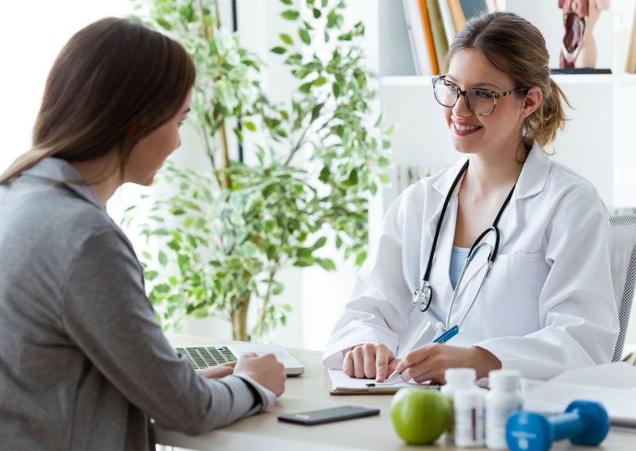 Consulta clínica de nutrición con enfoque profesional