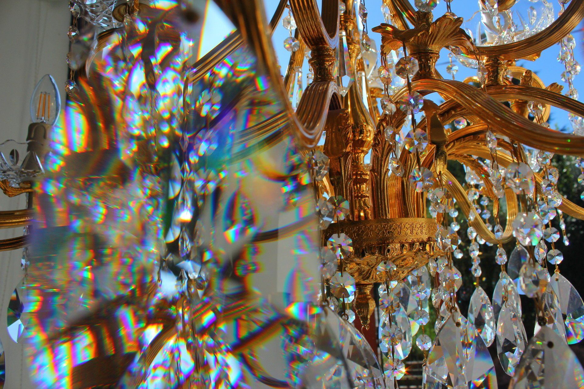 Lampadario in cristallo pregiato