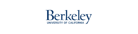 The berkeley university of california logo is on a white background.