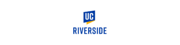 Uc riverside logo on a white background