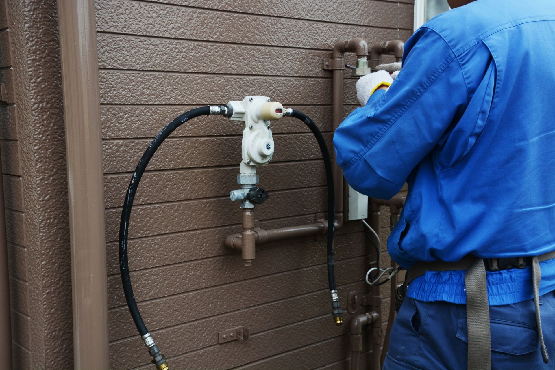 gas line installation Palm Springs CA